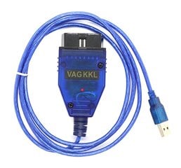 Автодиагностика VAG USB OBD II-4 XLINE цена и информация | ПОЛКА-ОРГАНИЗАТОР ДЛЯ ТЕЛЕФОНА В АВТОМОБИЛЬ | 220.lv