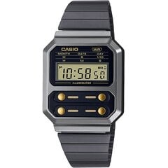 Pulkstenis Casio Vintage A100WEGG-1A2EF cena un informācija | Vīriešu pulksteņi | 220.lv