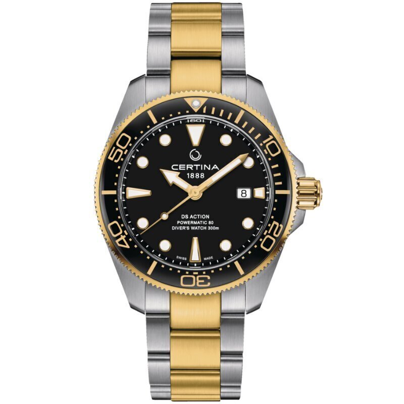 Pulkstenis Certina DS Action Diver 43 C032.607.22.051.00 cena un informācija | Vīriešu pulksteņi | 220.lv