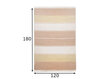 Theko paklājs Happy Design Stripes 120x180 cm cena un informācija | Paklāji | 220.lv