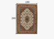 Theko paklājs Royal Persian 190x290 cm цена и информация | Paklāji | 220.lv