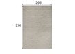 Theko paklājs Taza Royal 200x250 cm cena un informācija | Paklāji | 220.lv