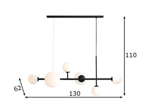 Потолочный светильник Aldex Dione цена и информация | Потолочные светильники | 220.lv