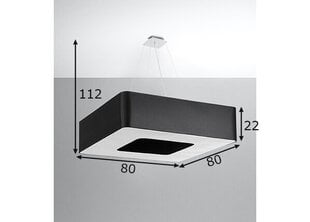 Sollux griestu lampa Urano 80 цена и информация | Потолочные светильники | 220.lv