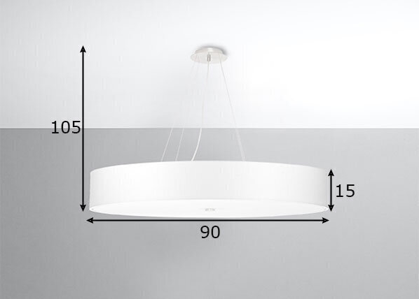 Sollux griestu lampa Skala 90 cena un informācija | Griestu lampas | 220.lv
