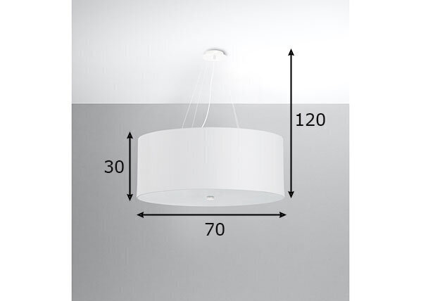 Sollux griestu lampa Otto 70 cena un informācija | Griestu lampas | 220.lv