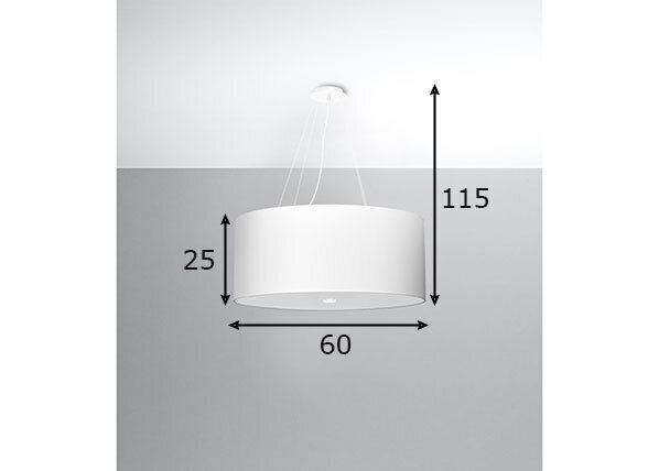 Sollux griestu lampa Otto 60 cena un informācija | Griestu lampas | 220.lv