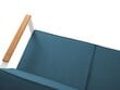 Trīsvietīgs āra dīvāns Calme Jardin Tahiti, zils cena un informācija | Dārza krēsli | 220.lv