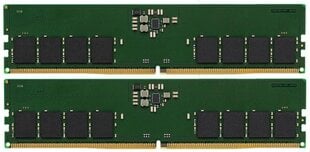 ATMIŅA DIMM 64GB DDR5-4800/K2 KVR48U40BD8K2-64 KINGSTON cena un informācija | Operatīvā atmiņa (RAM) | 220.lv