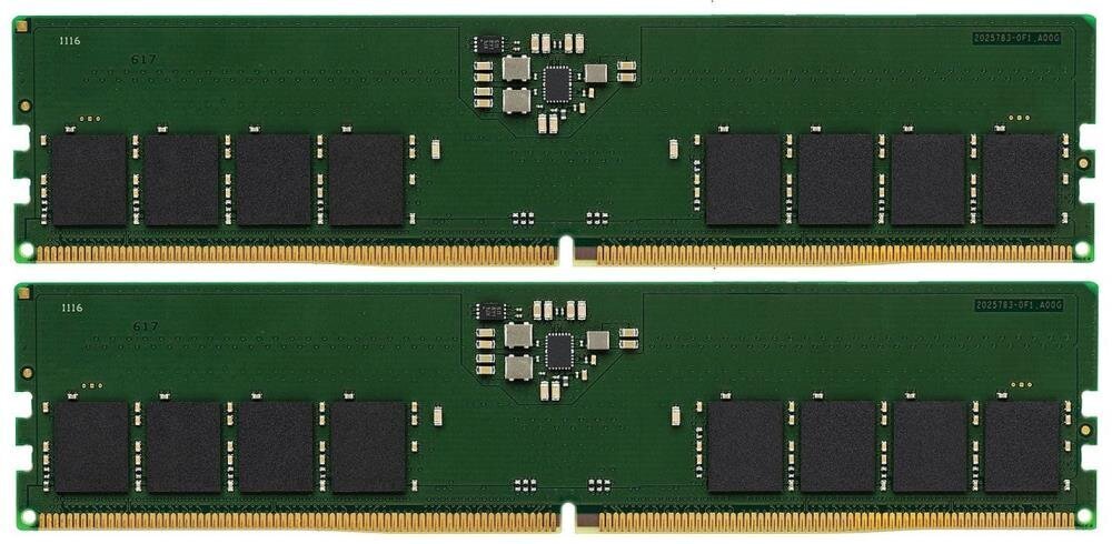 ATMIŅA DIMM 64GB DDR5-4800/K2 KVR48U40BD8K2-64 KINGSTON cena un informācija | Operatīvā atmiņa (RAM) | 220.lv