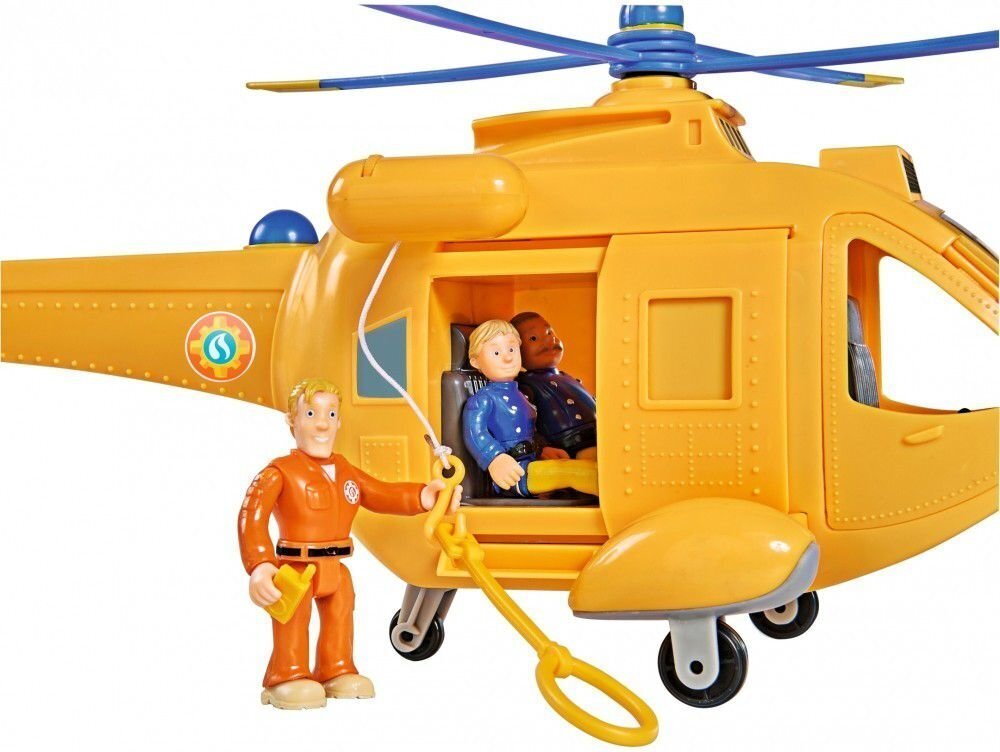 Helikopters Wallaby II ar figūru, Simba Fireman Sam цена и информация | Attīstošās rotaļlietas | 220.lv