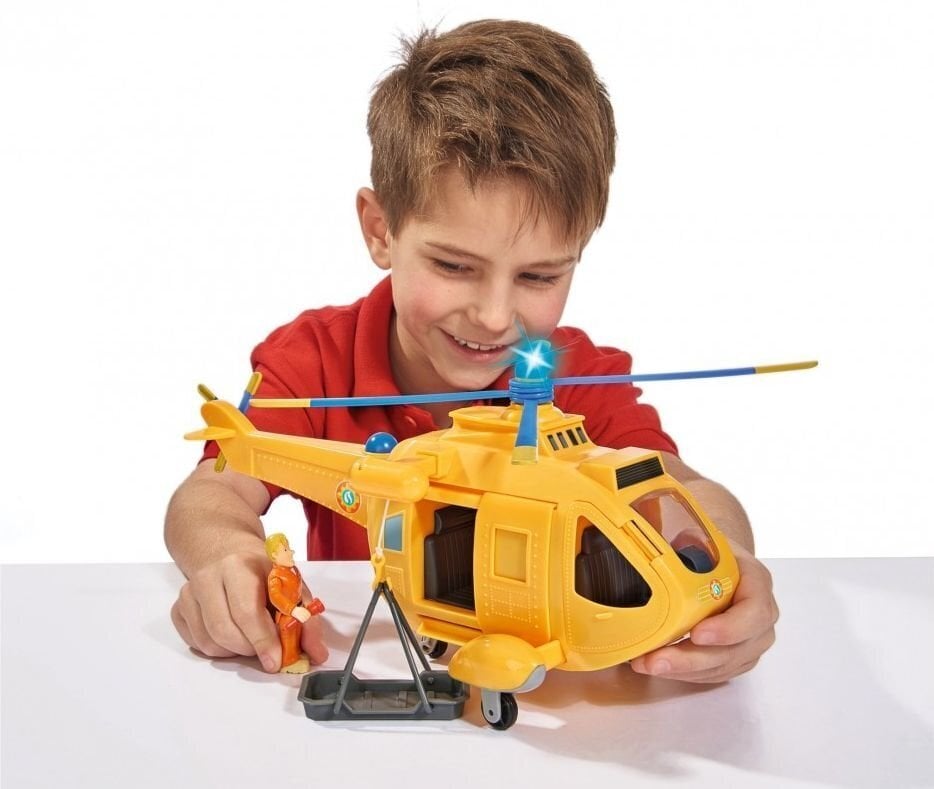 Helikopters Wallaby II ar figūru, Simba Fireman Sam cena un informācija | Attīstošās rotaļlietas | 220.lv