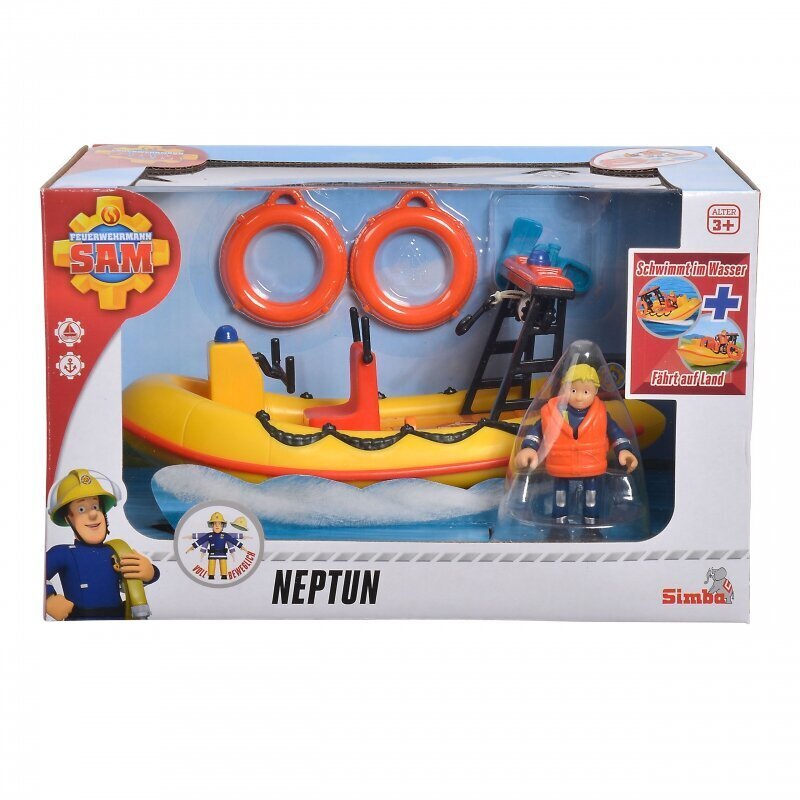 Komplekts - Fireman Sam Neptun Simba Łódź, piederumi + Penny 2.0 versija цена и информация | Rotaļlietas zēniem | 220.lv