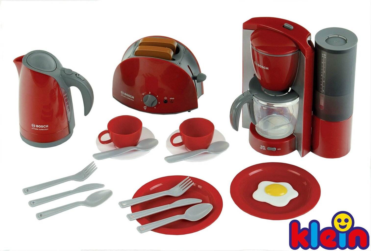 Brokastu piederumu komplekts, Bosch Klein Toaster cena un informācija | Rotaļlietas meitenēm | 220.lv