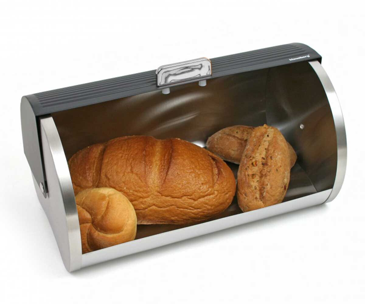 Tērauda maizes kaste KLAUSBERG KB-7269 cena un informācija | Virtuves piederumi | 220.lv