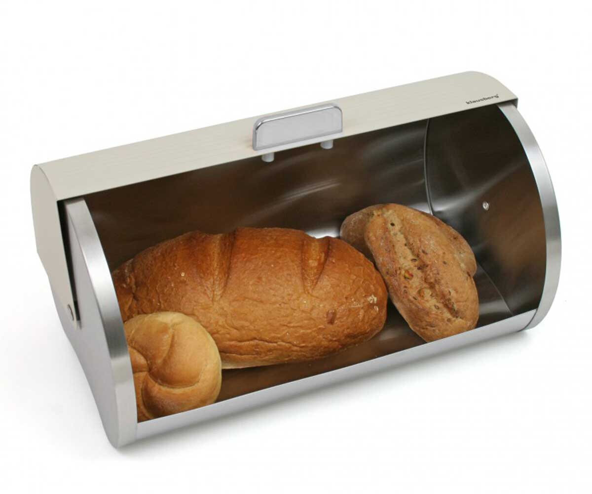 Tērauda maizes kaste KLAUSBERG KB-7271 cena un informācija | Virtuves piederumi | 220.lv