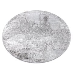 Современный круглый винтажный ковёр Mefe 8731, серый  цена и информация | Ковры | 220.lv