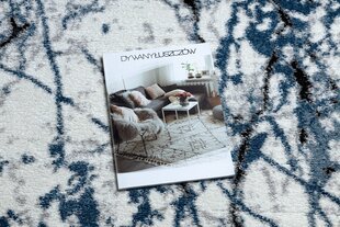 Paklājs moderns COZY 8871 Marble, Marvalzis, strukturāls - divi sariņu līmeņi zils цена и информация | Ковры | 220.lv