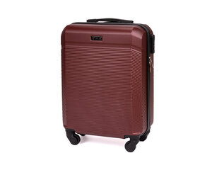 Mazs koferis Solier Luggage STL945 ABS, brūns cena un informācija | Koferi, ceļojumu somas | 220.lv