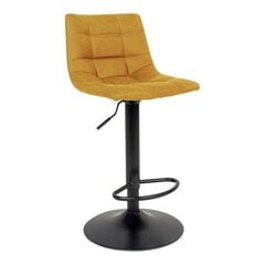 2-vu bāra krēslu komplekts Middelfart, dzeltens cena un informācija | Virtuves un ēdamistabas krēsli | 220.lv