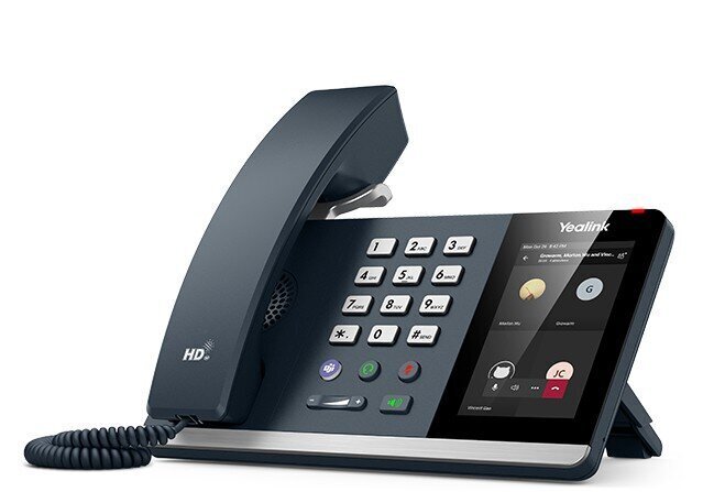 Yealink MP54-TEAMS IP telefons, pelēks, LCD cena un informācija | Stacionārie telefoni | 220.lv