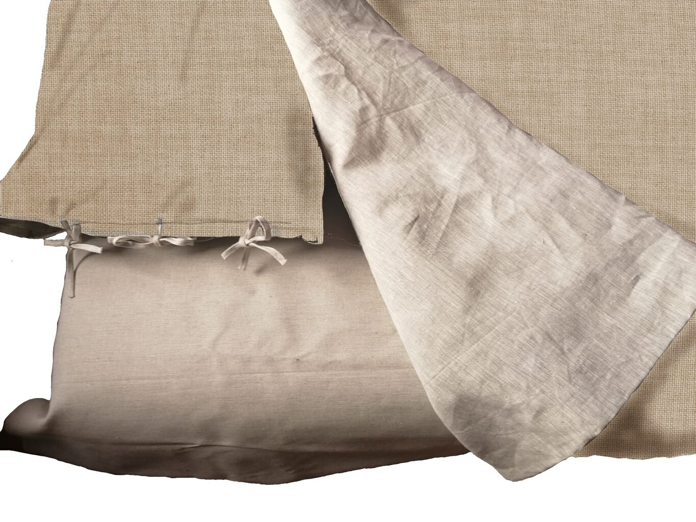 Lina gultas veļa / pārvalks 150 x 200 cm ar spilvendrānu цена и информация | Gultas veļas komplekti | 220.lv