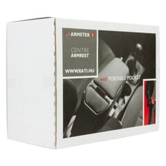 Подлокотники Armster 208 2012- PEUGEOT Чёрный цена и информация | Авто принадлежности | 220.lv