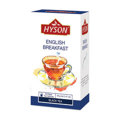 Чай HYSON English Breakfast 40 г (2 г x 20) цена и информация | Чай | 220.lv