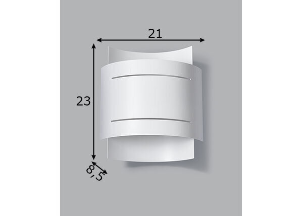 Sollux sienas gaismeklis Hestia цена и информация | Sienas lampas | 220.lv