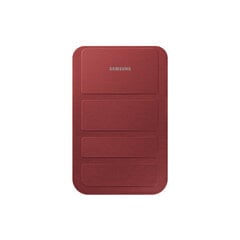 Samsung EF-ST210BRE Universāls 7 Galaxy Tab Maks - kabata ar statīvu Tumši Sarkans (EU Blister) cena un informācija | Somas, maciņi | 220.lv