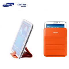 Samsung EF-ST210BOE Universāls 7" Galaxy Tab Maks - kabata ar statīvu Oranžs (EU Blister) цена и информация | Чехлы для планшетов и электронных книг | 220.lv