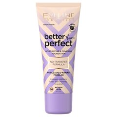 Mitrinoša grima bāze Eveline Better Than Perfect 30 ml, 04 Natural Beige cena un informācija | Grima bāzes, tonālie krēmi, pūderi | 220.lv