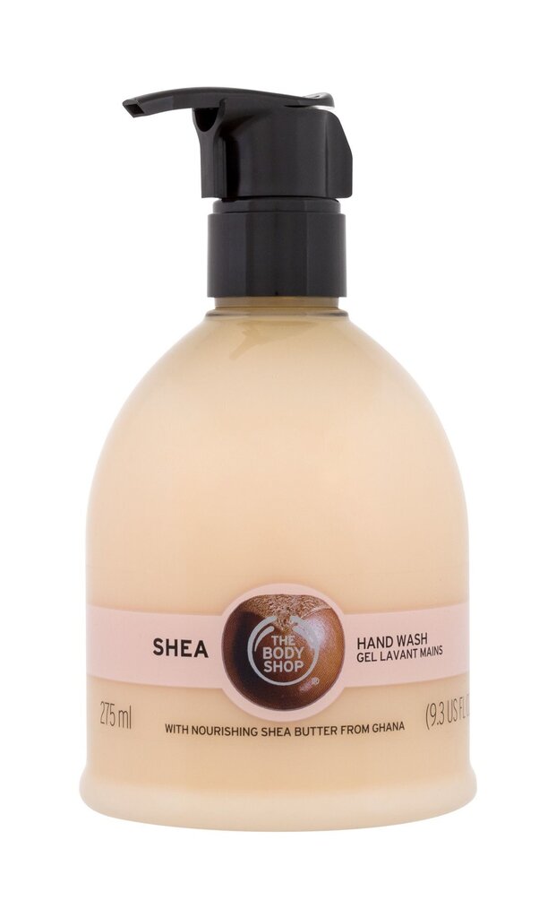 Barojošas šķidrās roku ziepes The Body Shop Shea Butter 275 ml cena un informācija | Ziepes | 220.lv