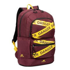 NB BACKPACK URBAN 14L 13.3"/5421 BURGUNDY RED RIVACASE cena un informācija | Somas portatīvajiem datoriem | 220.lv