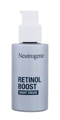 Ночной крем для лица Neutrogena Retinol Boost 50 мл цена и информация | Наносите на чистую кожу лица. Подержите около 10-15 минут и смойте водой. | 220.lv