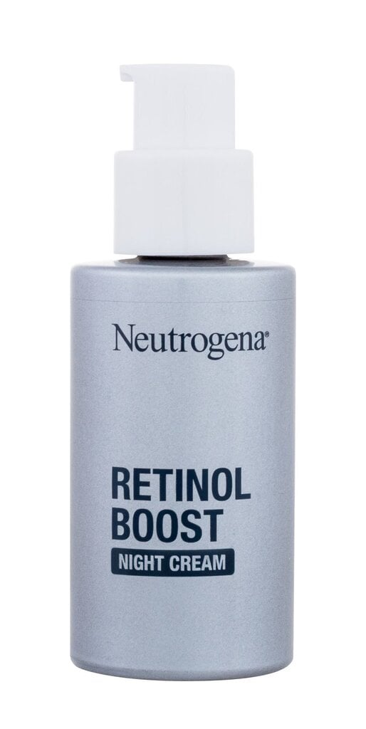 Nakts sejas krēms Neutrogena Retinol Boost 50 ml cena un informācija | Sejas krēmi | 220.lv