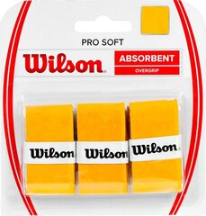 Aptin Wilson Pro Soft Overgrip 3gab WRZ4040GO cena un informācija | Āra tenisa preces | 220.lv