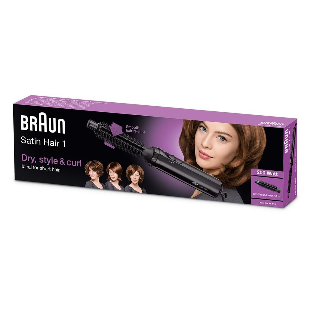Braun Satin Hair AS-110 cena un informācija | Matu veidotāji, taisnotāji | 220.lv