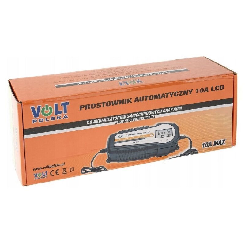 Akumulatora lādētājs VOLT 12 / 24V 10A cena un informācija | Akumulatoru lādētāji | 220.lv