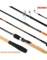 Спиннинг Akara Black Hunter, 2.1 м цена и информация | Удочки, подставки и держатели | 220.lv