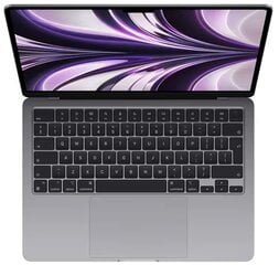 Notebook|APPLE|MacBook Air|MLXW3ZE/A|13.6"|2560x1664|RAM 8GB|SSD 256GB|8-core GPU|ENG|macOS Monterey|Space Gray|1.24 kg|MLXW3ZE/A цена и информация | Ноутбуки | 220.lv
