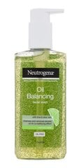 Sejas mazgāšanas līdzeklis Neutrogena Oil Balancing 200 ml cena un informācija | Sejas ādas kopšana | 220.lv