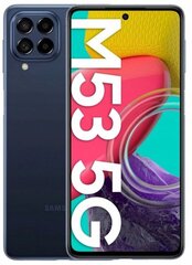 Samsung Galaxy M53 5G, 128ГБ, Две SIM-карты, синий цена и информация | Мобильные телефоны | 220.lv
