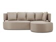 Četrvietīgs stūra āra dīvāns Calme Jardin Barts, smilškrāsas cena un informācija | Dārza krēsli | 220.lv