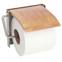 Bambusa tualetes papīra turētājs 390227 cena un informācija | Vannas istabas aksesuāri | 220.lv