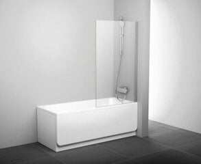 Стенка для ванной комнаты Ravak PVS1 80 цена и информация | Принадлежности для ванн и душевых кабин | 220.lv