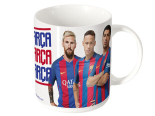 Krūze Fc Barcelona, 350 ml cena un informācija | Glāzes, krūzes, karafes | 220.lv