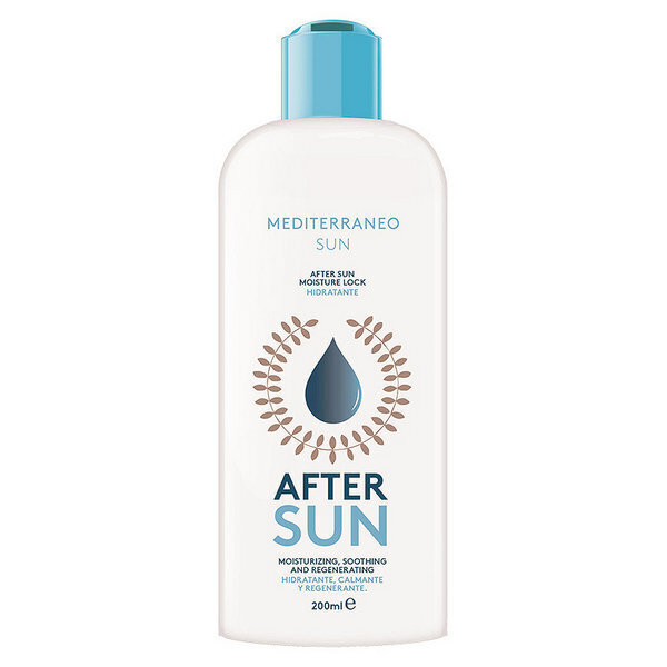 Barojošs losjons pēc sauļošanās Mediterraneo Sun After Sun, 200 ml cena un informācija | Sauļošanās krēmi | 220.lv