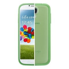 Прочный и тонкий чехол-крышка Samsung i9500 Galaxy S4 EF-PI950BGE, зелёный цена и информация | Чехлы для телефонов | 220.lv