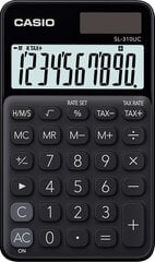 Kalkulators Casio (SL-310UC-BK-S) cena un informācija | Kancelejas preces | 220.lv